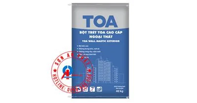 Bột trét TOA Cao Cấp Nại Thất 40Kg