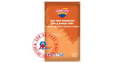 Bột trét nội ngoại thất Homecote Nội & Ngoại thất 40Kg