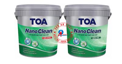 Sơn nước nội thất cao cấp TOA NanoClean Bóng Mờ 5L