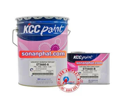 ET5660 - Sơn Sàn Epoxy Hệ Lăn 3 Lớp