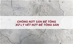 Trị dứt điểm sàn bê tông nứt rỗ với Jotafloor Filler