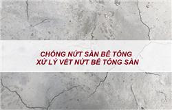 Trị dứt điểm sàn bê tông nứt rỗ với Jotafloor Filler