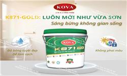 Sơn bóng cao cấp Kova K871-Gold có dễ làm sạch không? Có bền màu không?