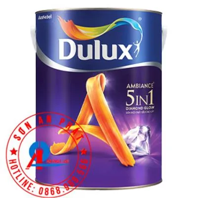 Dulux Ambiance 5in1 Diamond Glow - Siêu Bóng 1L