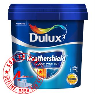 Dulux Weathershield Colour Protect Bề Mặt Mờ 1L