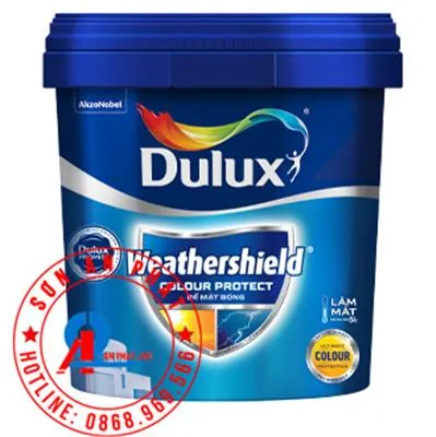 Dulux Weathershield Colour Protect Bề Mặt Bóng 1L