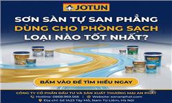 Sơn Sàn Tự San Phẳng Dùng Cho Phòng Sạch Loại Nào Tốt Nhất ? Sơn Sàn Tự San Phẳng Dùng Cho Phòng Sạch Loại Nào Tốt Nhất ?