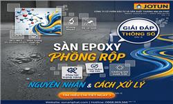 Nguyên Nhân Và Cách Xử Lý Lỗi Sàn Epoxy Phồng Rộp Khi Sơn Jotafloor Topcoat Nguyên Nhân Và Cách Xử Lý Lỗi Sàn Epoxy Phồng Rộp Khi Sơn Jotafloor Topcoat
