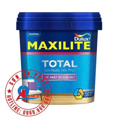 Sơn nước nội thất Maxilite Total từ Dulux Bề mặt Bóng Mờ 5L - 30CB