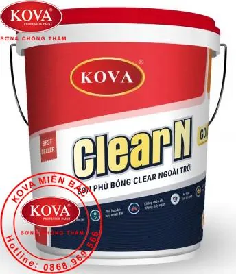 Sơn phủ bóng Clear nài trời - Clear N - ld - 4kg
