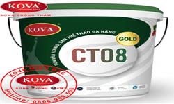 Hướng dẫn quy trình thi công sơn sàn Kova CT08-Gold cho sân tennis