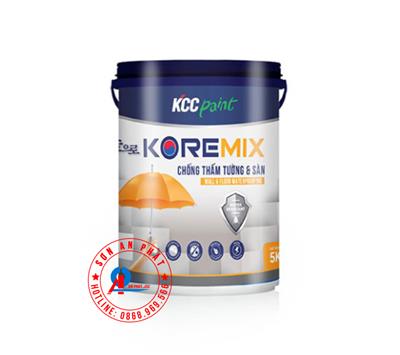 Sơn Chống Thấm Pha Xi Măng KCC Koremix