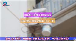 Hướng dẫn xác định độ ẩm tường nhanh chóng, chính xác