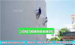 Chống thấm tường nài nên chọn chống thấm màu hay chống thấm pha xi măng