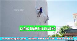 Chống thấm tường ngoài nên chọn chống thấm màu hay chống thấm pha xi măng