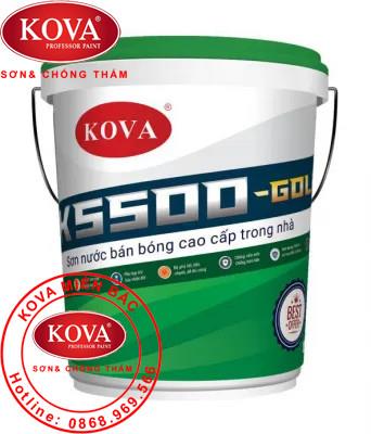 Sơn Kova bán bóng cao cấp trong nhà K5500-Gold – 4kg