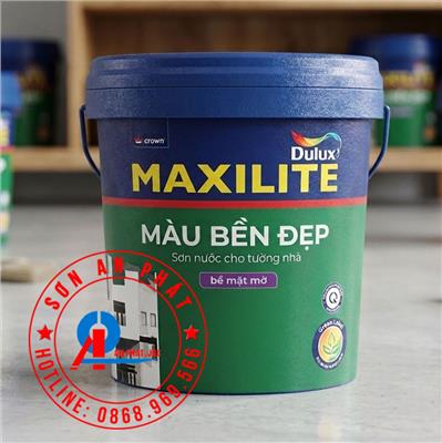 Maxilite Từ Dulux Màu Bền Đẹp_Bề Mặt Mờ 5L _M60