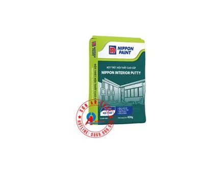 Bột trét tường nội thất cao cấp NIPPON INTERIOR PUTTY 40Kg