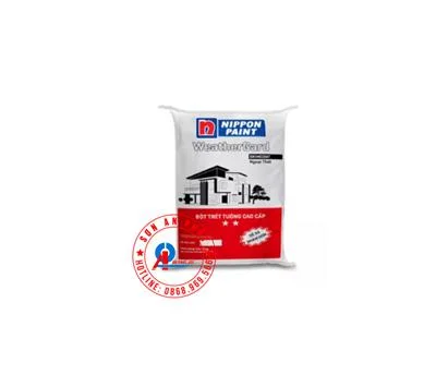 Bột trét tường nại thất cao cấp Skimcoat WeatherGard** 40Kg