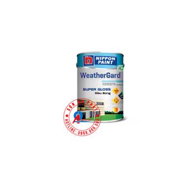 Sơn ngoại thất cao cấp Nippon WeatherGard Siêu Bóng 1L