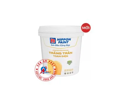 Sơn trần chuyên dụng nội và nại thất Nippon Trắng Trần Toàn Diện 5L