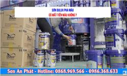 Mua sơn Dulux có mất thêm tiền pha màu không?