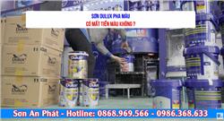 Mua sơn Dulux có mất thêm tiền pha màu không?