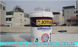 Sơn chống thấm màu Jotun Waterguard có dùng cho mặt tiền được không?