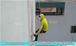 Hiện tượng phấn hóa khi sơn lại tường cũ. Nguyên nhân, Hậu quả, Cách xử lý đúng kỹ thuật.