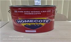 Sơn lót chống rỉ đỏ Homecote, lớp nền vững chắc, bảo vệ bề mặt kim loại hoàn hảo.