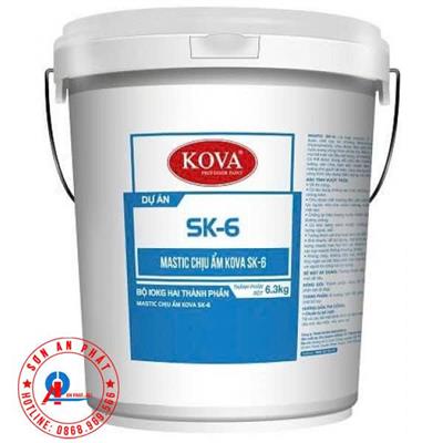 Matit chịu ẩm ướt dùng cho sân Tennis, chân tường SK-6 - 4kg