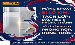 Màng epoxy bị lỗ kim, tách lớp: Dấu hiệu nhận biết & Cách phòng tránh Màng epoxy bị lỗ kim, tách lớp: Dấu hiệu nhận biết & Cách phòng tránh