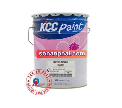 Newcryl Topcoat - Sơn phủ Acrylic gốc dầu, giữ màu tuyệt vời