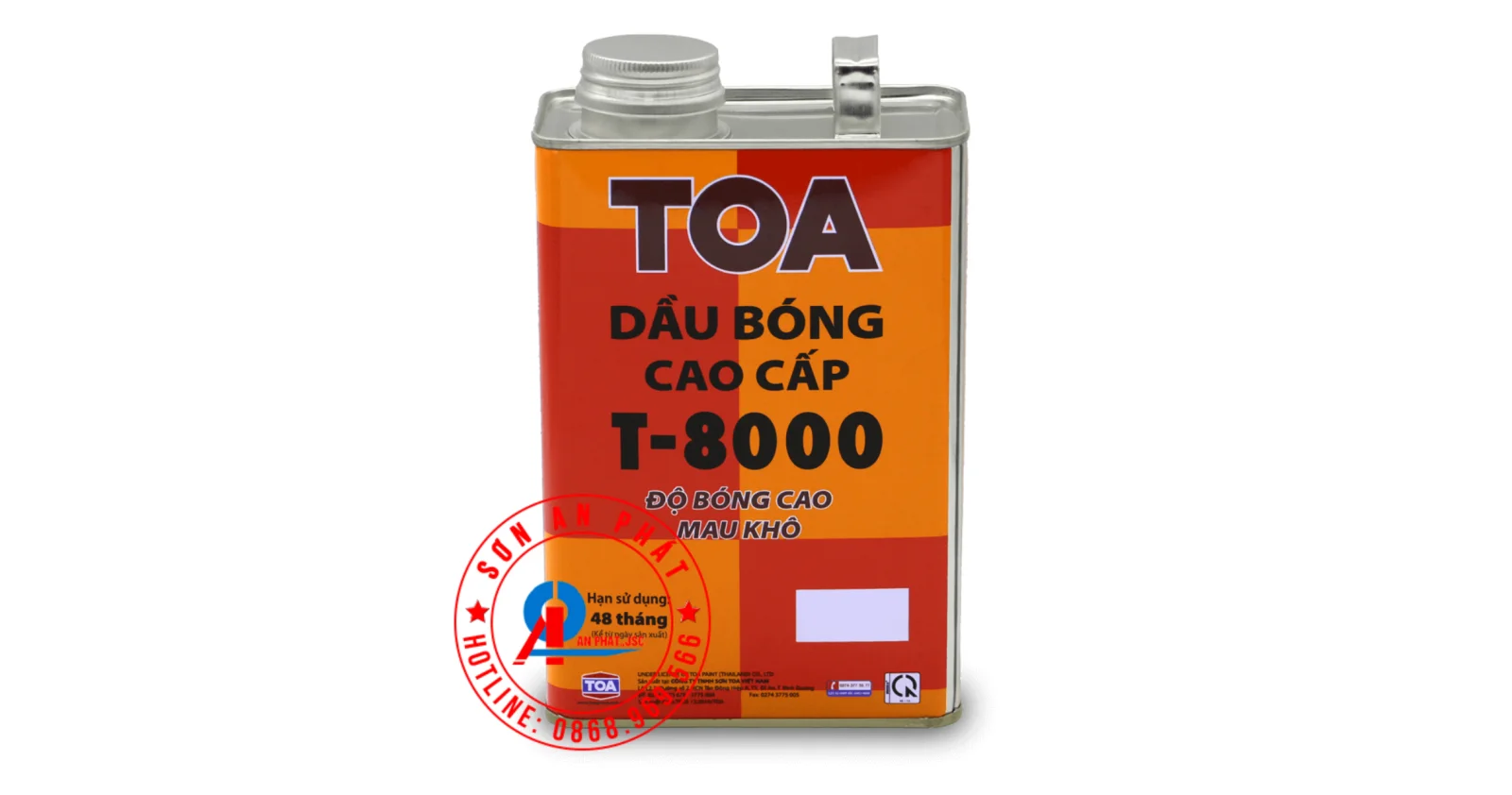 Dầu bóng cao cấp TOA T-8000