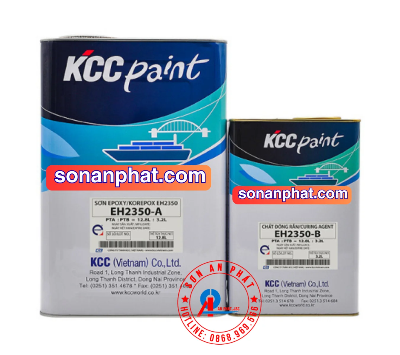 EH2350 - Sơn Epoxy 2 Thành Phần Chống Ăn Mòn