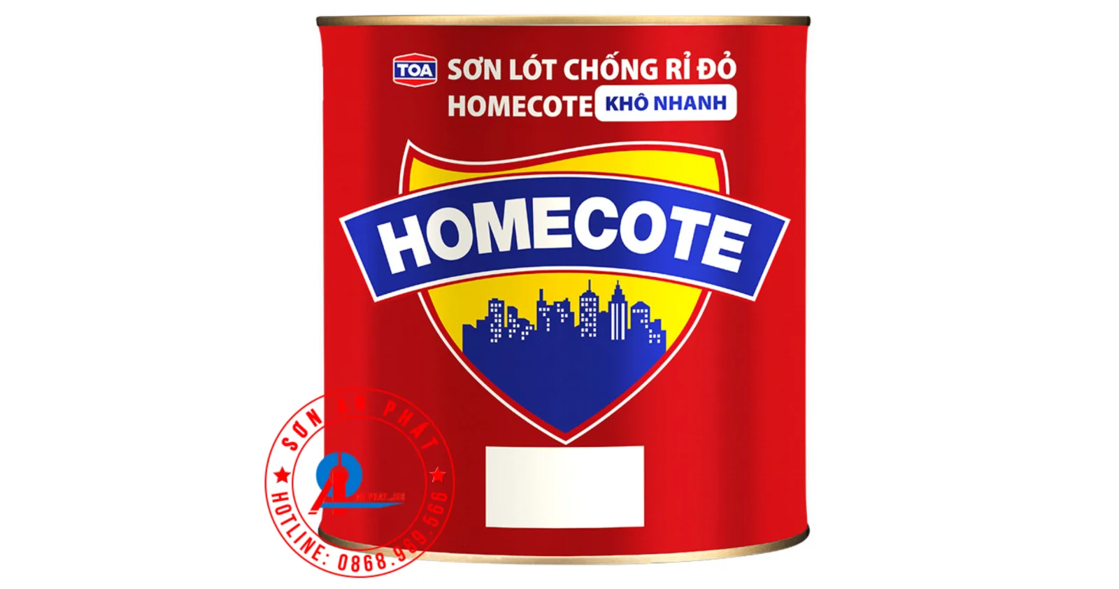 Sơn lót chống rỉ màu đỏ Homecote