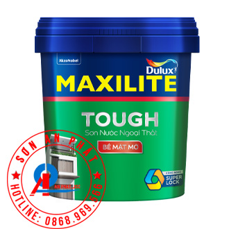 Sơn nước ngoại thất Maxilite Tough từ Dulux_Bề Mặt Mờ 5L