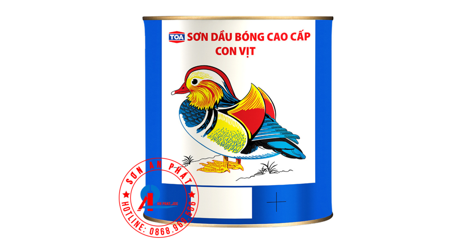 Sơn dầu bóng cao cấp Con Vịt 
