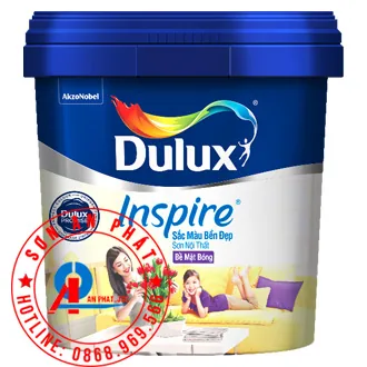 Dulux Inspire Nội Thất - Bề Mặt Bóng 5L(Mới) Dulux Inspire Nội Thất - Bề Mặt Bóng 5L(Mới)
