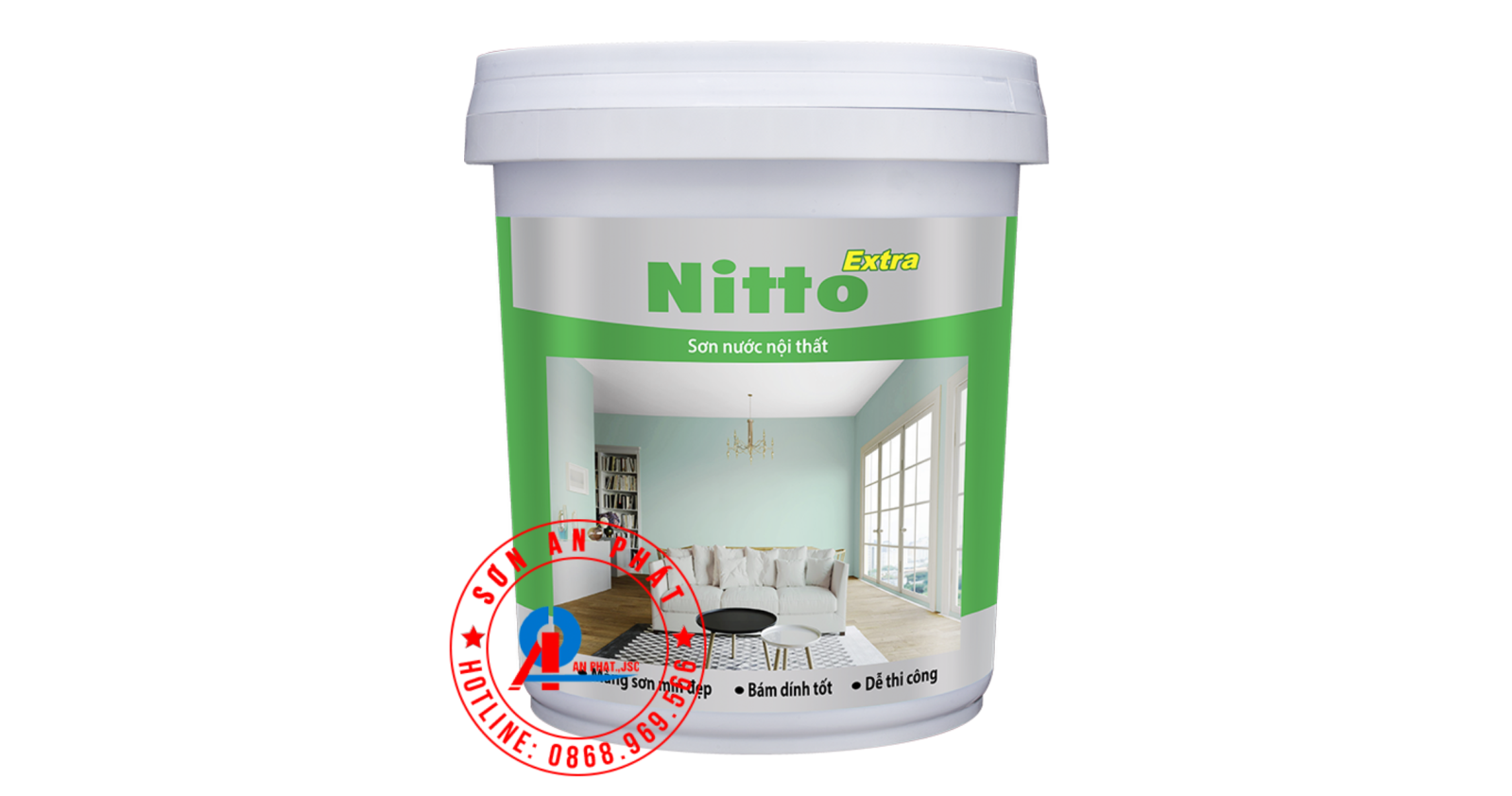 Sơn nước nội thất Nitto Extra 5L