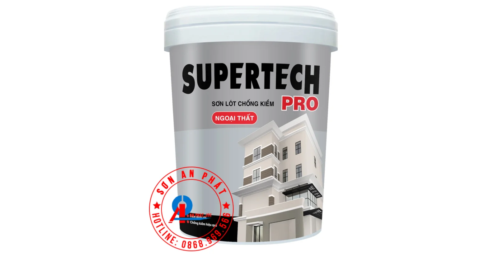 Sơn chống kiềm nại thất Supertech Pro 5L
