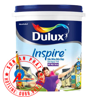 Dulux Inspire Ngoại Thất Sắc Màu Bền Đẹp Bề Mặt Bóng 5L