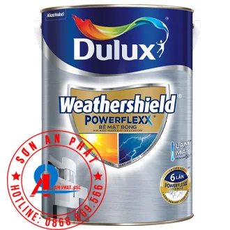 Dulux Weathershield Powerflexx Bề Mặt Bóng 1L Dulux Weathershield Powerflexx Bề Mặt Bóng 1L