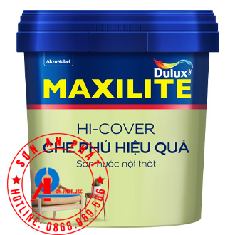 Sơn nước nội thất Maxilite Che Phủ Hiệu Quả từ Dulux 5L