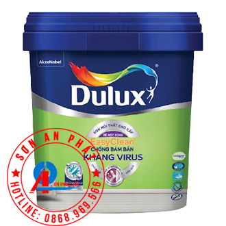 Dulux EasyClean Chống Bám Bẩn Kháng Virus - Bề Mặt Bóng 1L