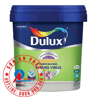 Dulux EasyClean Chống Bám Bẩn Kháng Virus - Bề Mặt Bóng 1L Dulux EasyClean Chống Bám Bẩn Kháng Virus - Bề Mặt Bóng 1L