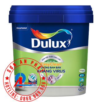 Dulux EasyClean Chống Bám Bẩn Kháng Virus – Bề Mặt Mờ 1L