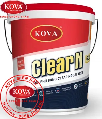 Sơn phủ bóng Clear nài trời - Clear N - ld - 4kg