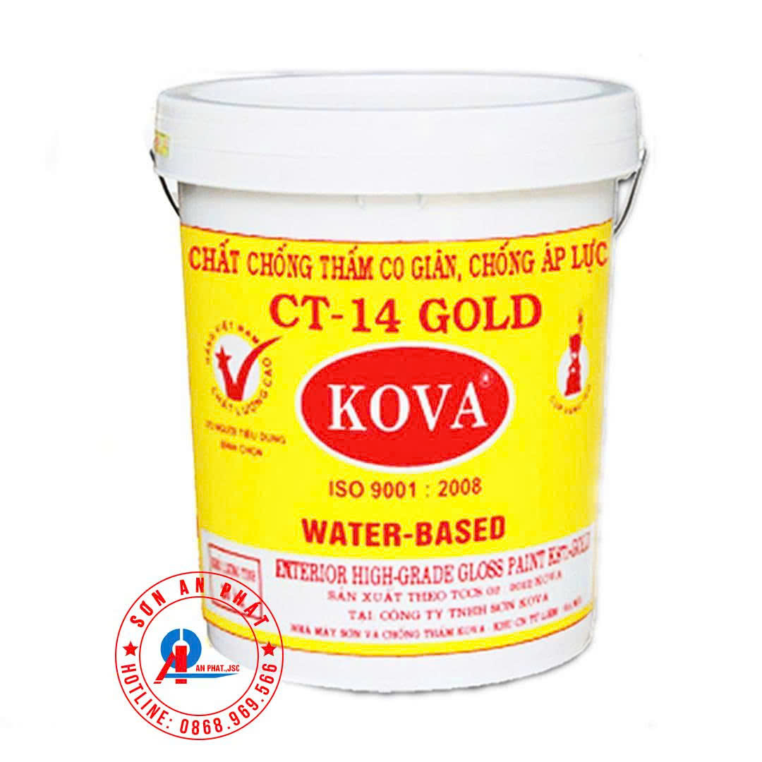 Chống thấm co giãn Kova CT -14 Gold - 4kg