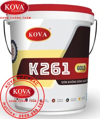 Sơn Kova không bóng nài trời K261-LD – 4kg